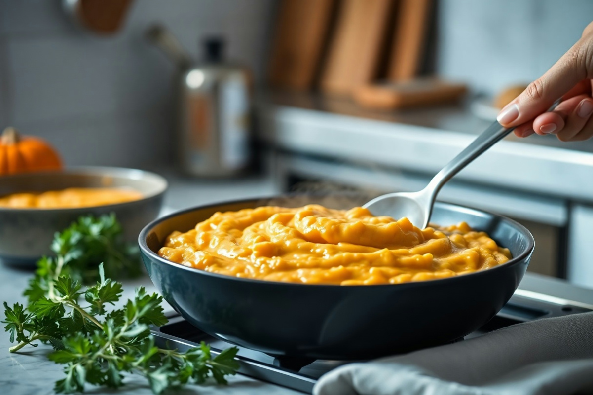 Mantecatura finale: il trucco per un risotto alla zucca cremoso come al ristorante gourmet