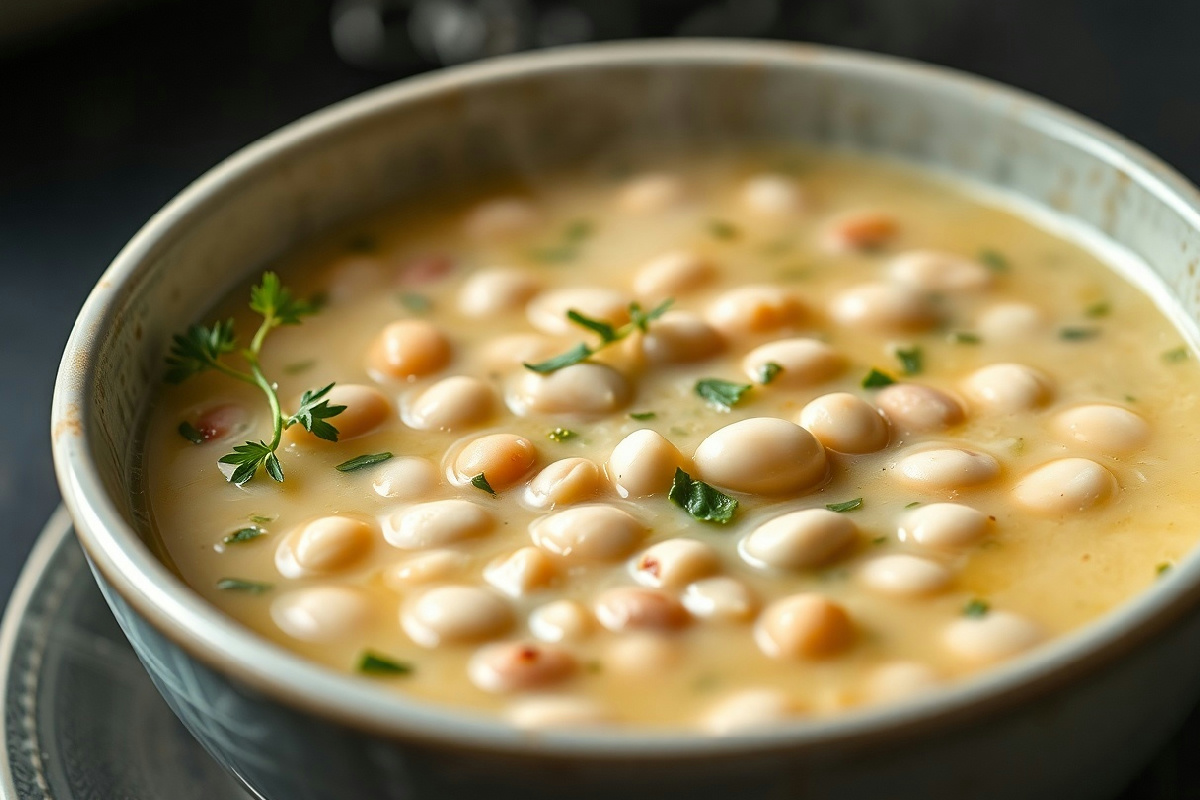 Se hai solo 30 minuti e vuoi una cena calda e avvolgente, questa zuppa di cannellini è la soluzione perfetta per te